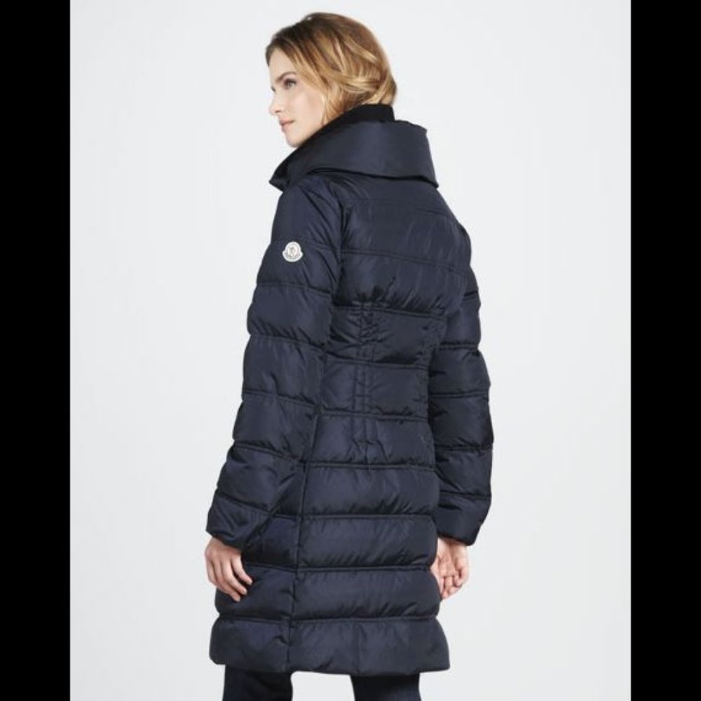 NWOT Moncler VOS Giubboto 3/4 puffer no hood, black, size 3 RARE FIND!! - Picture 15 of 17